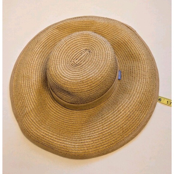 WALLAROO Hat Co Celeste Wide Brim Sun Beach Hat Travel Packable Summer Coastal - Picture 2 of 5